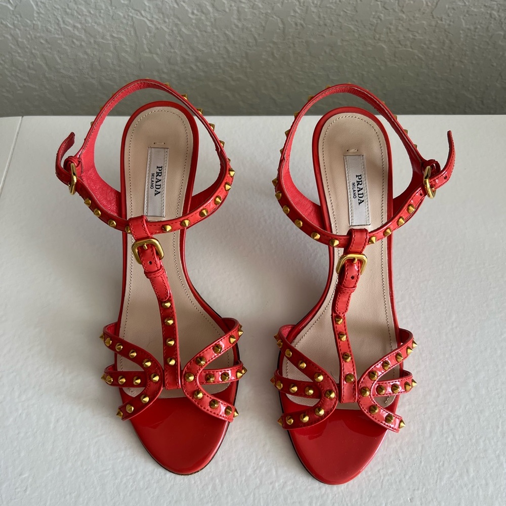 Studded Prada Heels